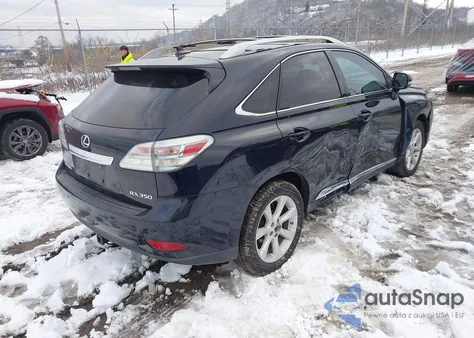 2010 Lexus Rx 350 from USA, damaged, VIN 2T2ZK1BAXAC032969